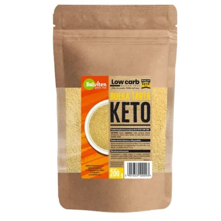 Bułka tarta keto 200 g – bezglutenowa, niskowęglowodanowa, Balviten