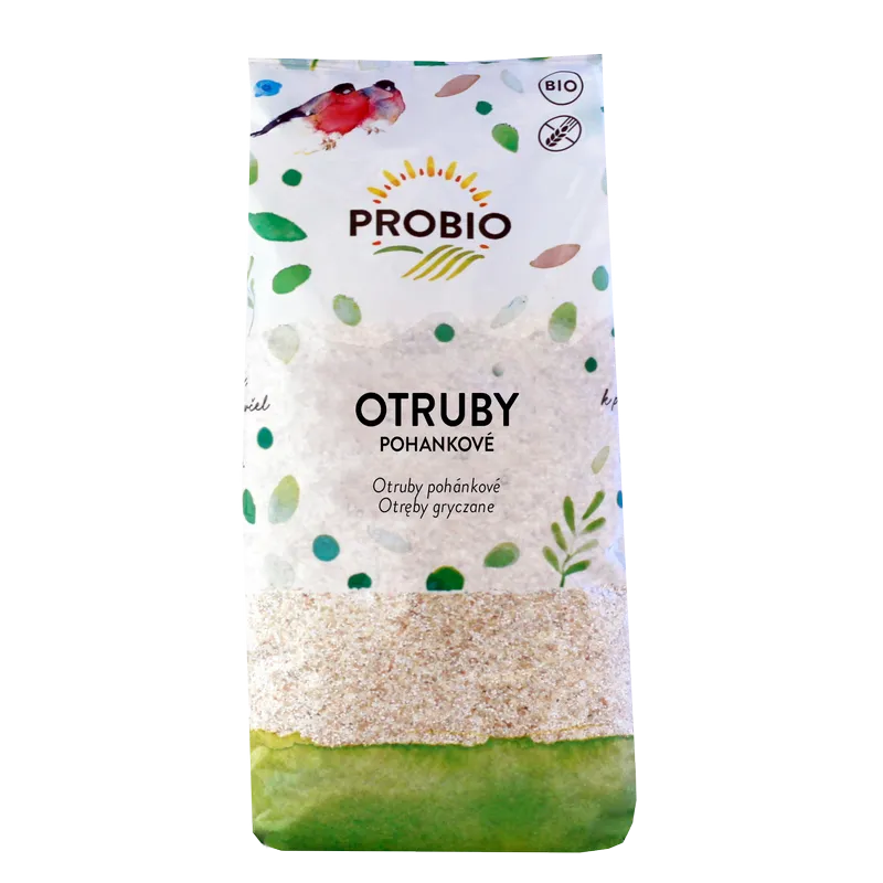 Otręby gryczane BIO 500 g – bezglutenowe, bogate w błonnik i białko