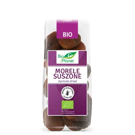 Morele Suszone Bezglutenowe BIO 150 g – Zdrowa Przekąska