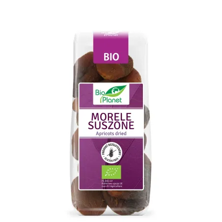 Morele Suszone Bezglutenowe BIO 150 g – Zdrowa Przekąska