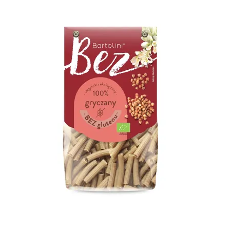 Makaron gryczany Maccheroni BIO 250 g – bezglutenowy, ekologiczny, Bartolini