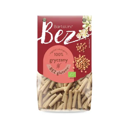 Makaron gryczany Maccheroni BIO 250 g – bezglutenowy, ekologiczny, Bartolini