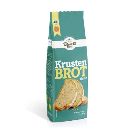 Mieszanka do chleba owsianego BIO 500 g – bezglutenowa, ekologiczna, Bauck Hof