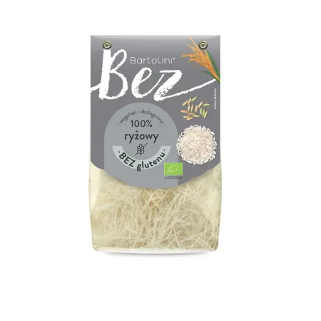 Makaron ryżowy krajanka BIO 250 g – delikatny, bezglutenowy