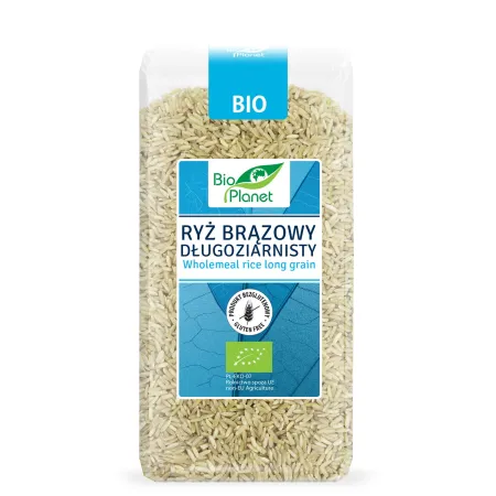 Ryż Brązowy Długoziarnisty BIO 500 g – Zdrowy i Ekologiczny