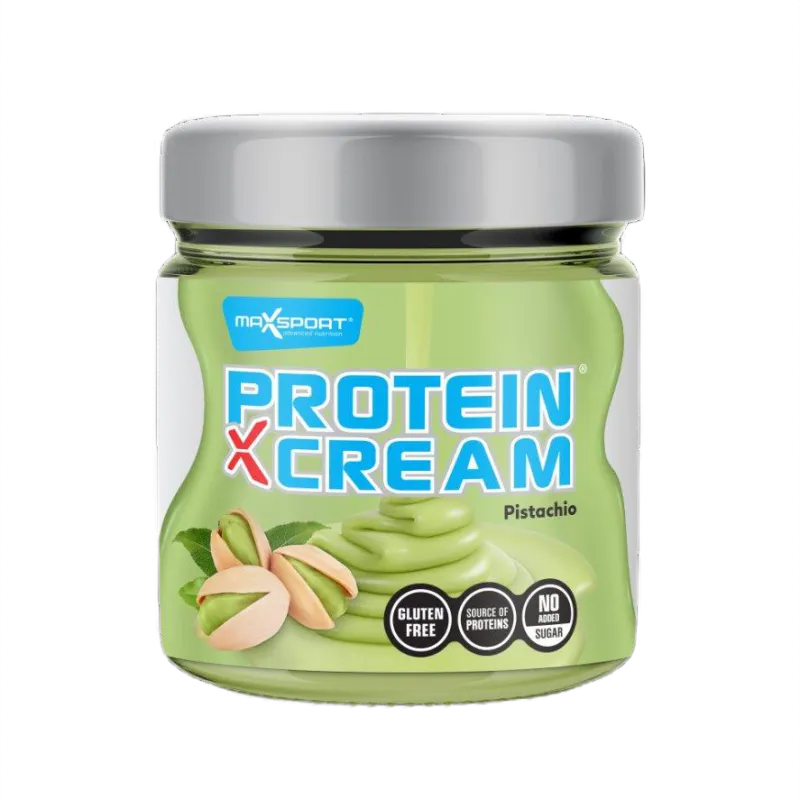 Krem Proteinowy Pistacjowy Bez Cukru 200 g – MAXSPORT
