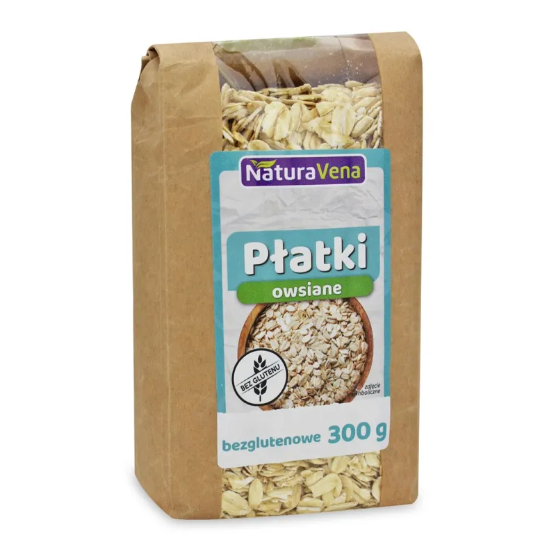 Płatki Owsiane Bezglutenowe 300 g – NaturAvena