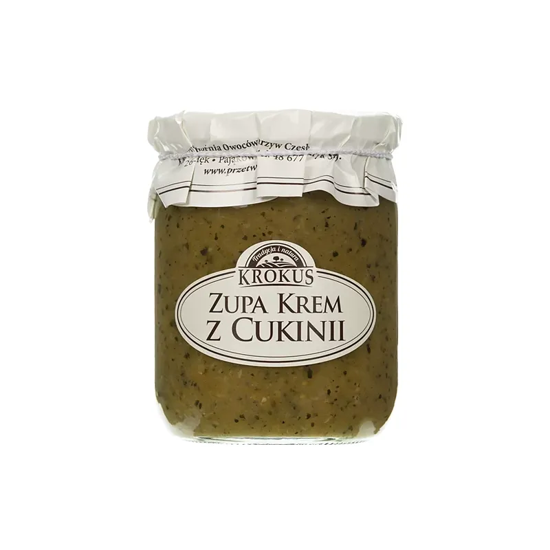Zupa Krem z Cukinii Bezglutenowa 470 g - KROKUS