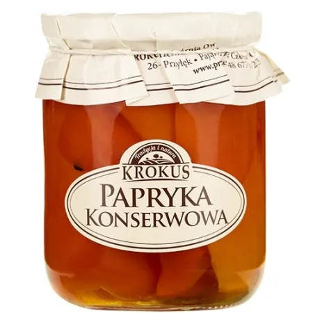 Papryka konserwowa | Marynowana | 480 g | Krokus