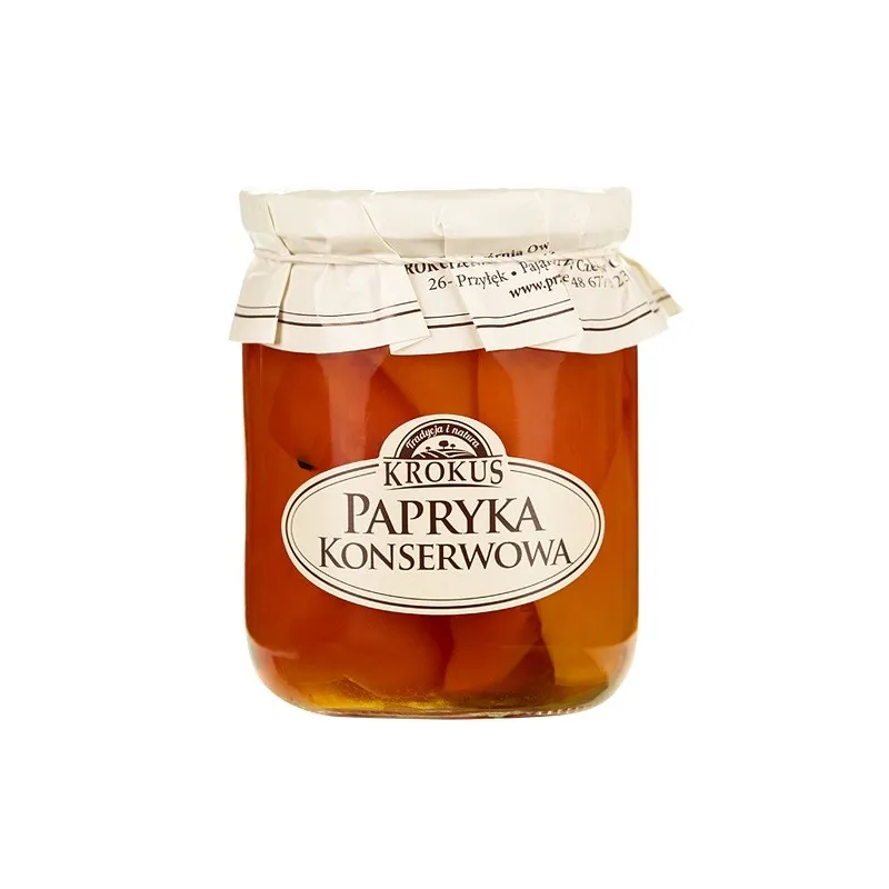 Papryka konserwowa | Marynowana | 480 g | Krokus