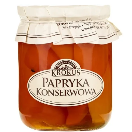 Papryka konserwowa | Marynowana | 480 g | Krokus