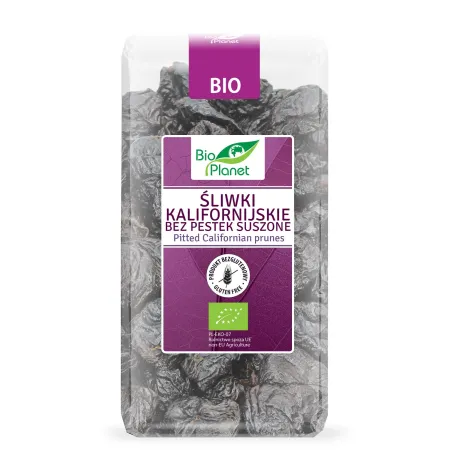Śliwki Kalifornijskie BIO 400 g – Naturalne i Zdrowe