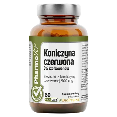 Koniczyna czerwona | 60 kapsułek – wsparcie w menopauzie
