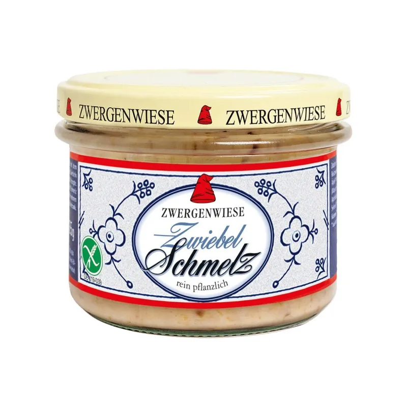 Smalczyk wegański z cebulą BIO – roślinna alternatywa bez glutenu