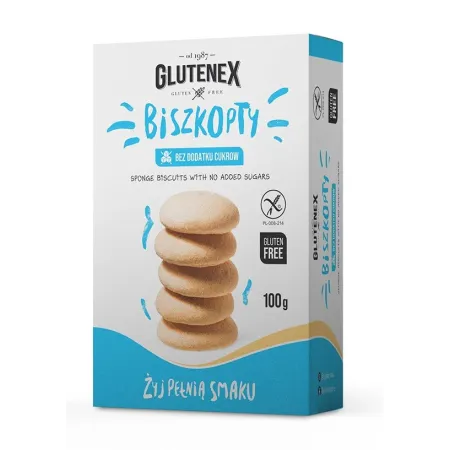 Biszkopty bezglutenowe bez cukru – lekkie i chrupiące | Glutenex