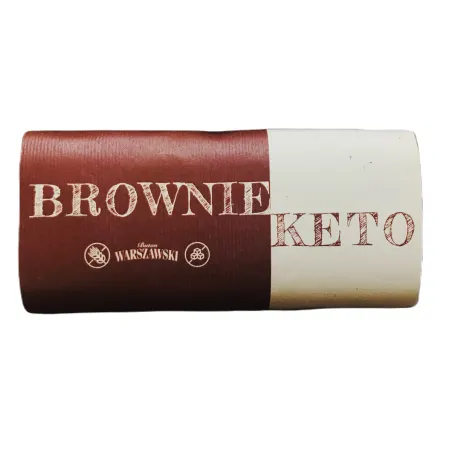Baton Brownie Keto – bez cukru, bez glutenu | Baton Warszawski