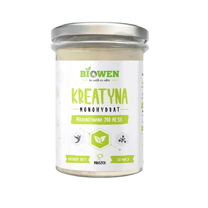 Kreatyna Monohydrat – czysta kreatyna dla siły i wytrzymałości