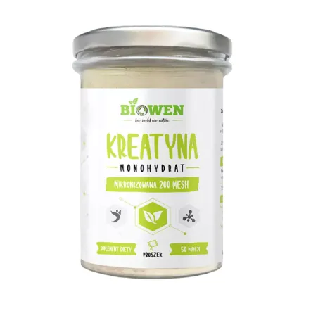Kreatyna Monohydrat – czysta kreatyna dla siły i wytrzymałości