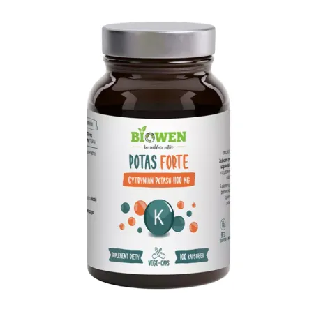 Potas Forte 1100 mg – wsparcie mięśni i serca | Suplement