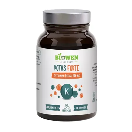 Potas Forte 1100 mg – wsparcie mięśni i serca | Suplement