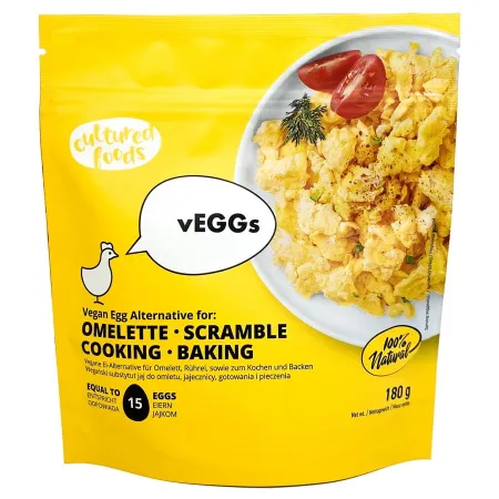 vEGGs „Omelette” – roślinny zamiennik jajek do jajecznicy i omletów