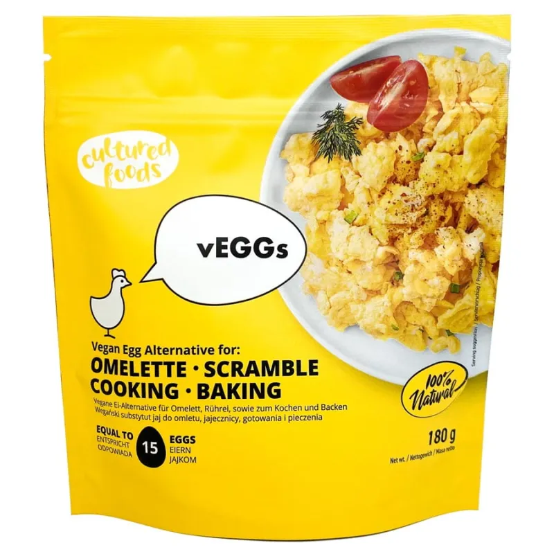 vEGGs „Omelette” – roślinny zamiennik jajek do jajecznicy i omletów