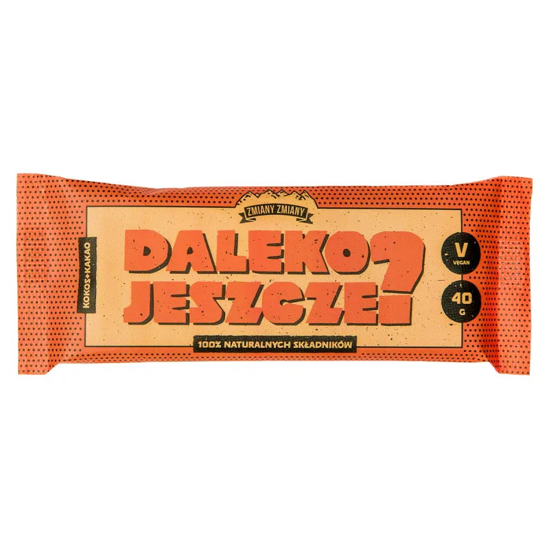 Baton bakaliowy „Daleko Jeszcze” – kokos, kakao, bezglutenowy