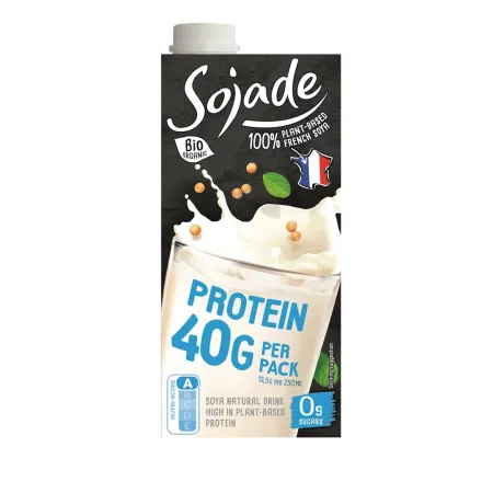 Napój sojowy wysokoproteinowy Sojade – bez cukru i glutenu