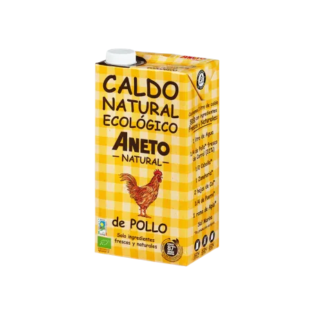 Bulion z kurczaka Aneto – ekologiczny, bezglutenowy, 1L