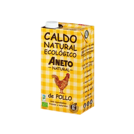 Bulion z kurczaka Aneto – ekologiczny, bezglutenowy, 1L