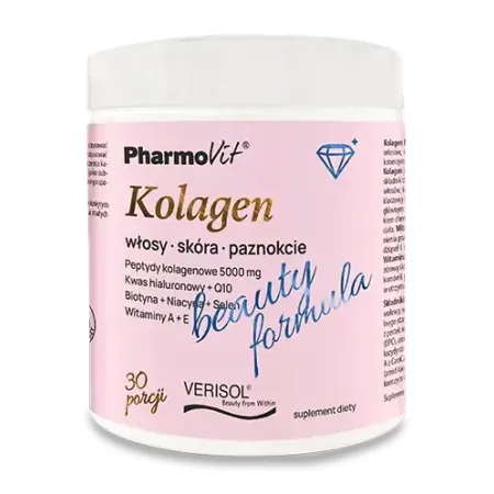 Kolagen Beauty Formula Brzoskwinia-Banan – zdrowa skóra, włosy, paznokcie