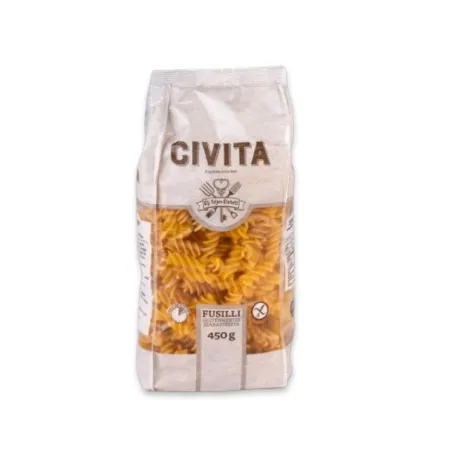 Makaron fusilli kukurydziany bezglutenowy | Civita 450 g