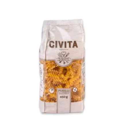 Makaron fusilli kukurydziany bezglutenowy | Civita 450 g