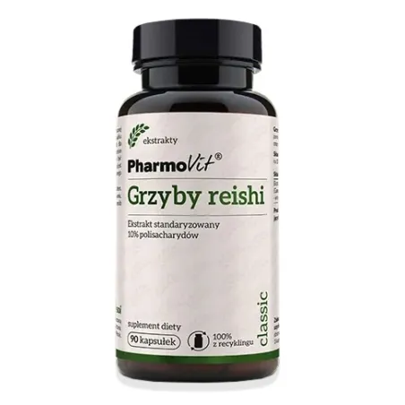 Grzyby Reishi Ekstrakt (400 mg) – Naturalne wsparcie odporności i zdrowia