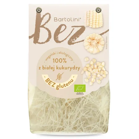 Makaron Bezglutenowy BIO Krajanka z Białej Kukurydzy 250 g – BARTOLINI