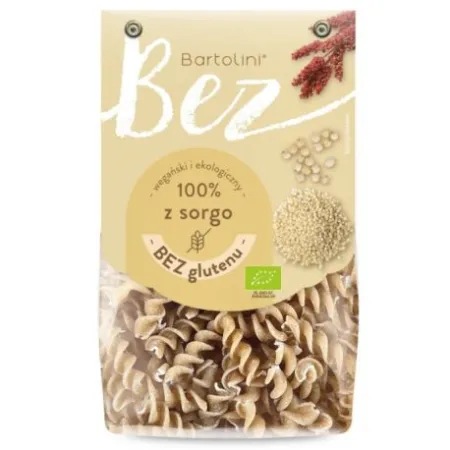 Makaron Bezglutenowy BIO Świderki z Sorgo 250 g – BARTOLINI
