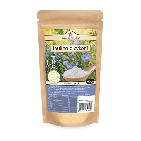 Inulina z cykorii – naturalny błonnik, bezglutenowa