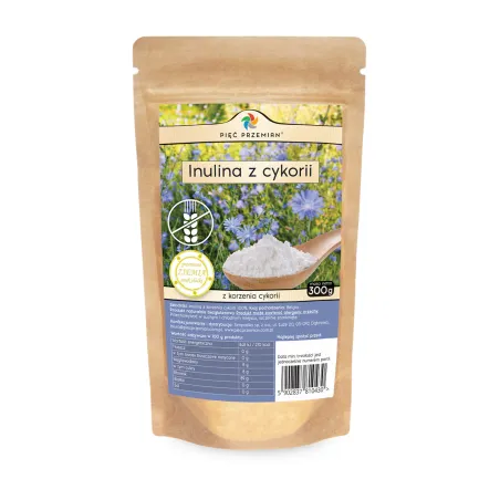 Inulina z cykorii – naturalny błonnik, bezglutenowa