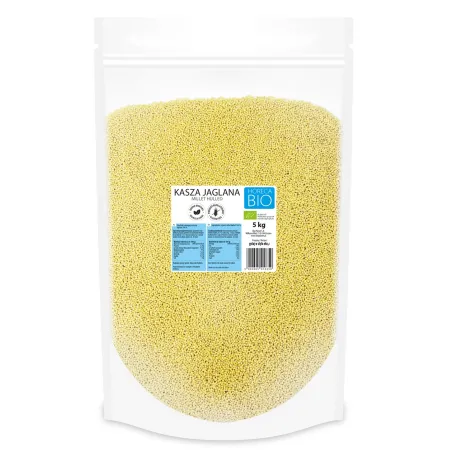 Kasza Jaglana BIO 5 kg – Bezglutenowa, Ekologiczna
