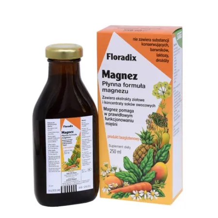 Floradix Magnez – płynny suplement, łatwo przyswajalny