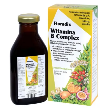 Floradix Witamina B Complex – wsparcie dla układu nerwowego