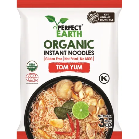 Zupa Instant Tom Yum BIO | Bezglutenowa, Wegańska | PERFECT EARTH - 85 g
