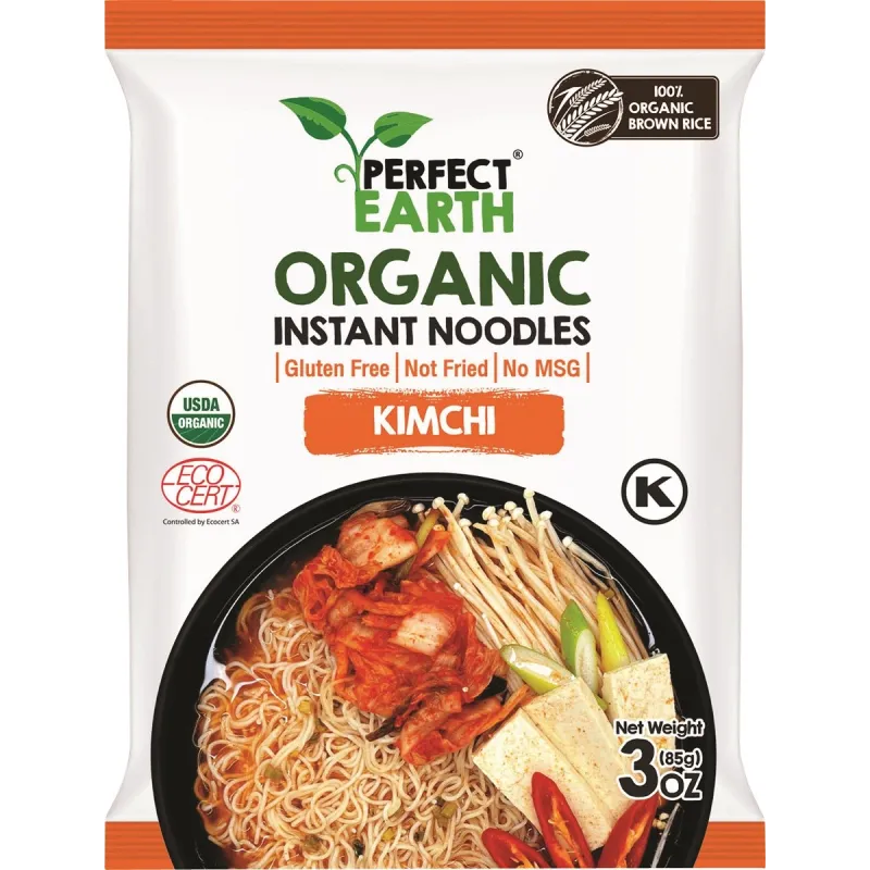 Zupa Instant Kimchi BIO | Bezglutenowa, Wegańska | PERFECT EARTH - 85 g