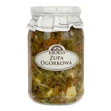 Zupa Ogórkowa Bezglutenowa 810 g | Gotowa Zupa | KROKUS