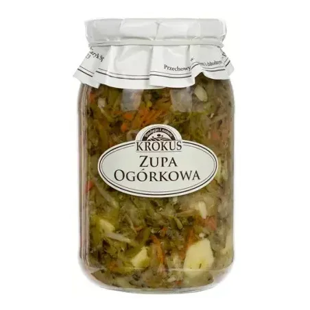 Zupa Ogórkowa Bezglutenowa 810 g | Gotowa Zupa | KROKUS