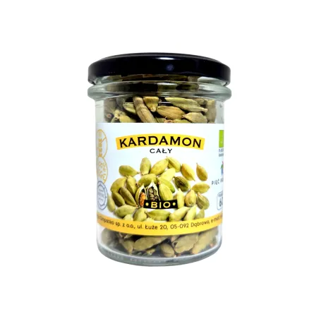 Kardamon Owoce BIO 60 g | Bezglutenowy | Pięć Przemian