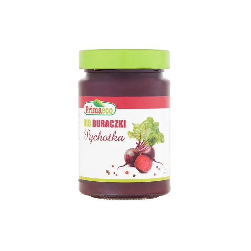 Buraczki Tarte Pychotka Bezglutenowe BIO 280 g | Primavika | Ekologiczne i zdrowe