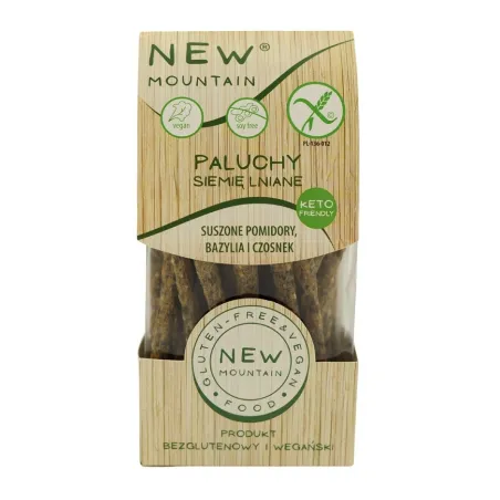 Paluchy z Siemieniem i Pomidorami | Bezglutenowe | Wegańskie | NEW MOUNTAIN