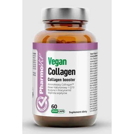 Collagen Booster Vegan | Naturalne Wsparcie Kolagenu | PHARMOVIT