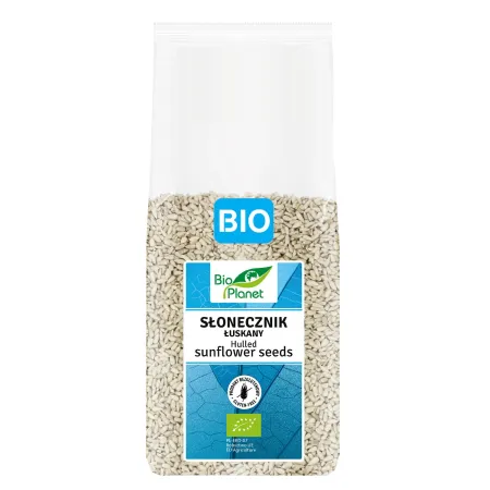 Słonecznik Łuskany BIO 800 g | Bezglutenowy | BIO PLANET